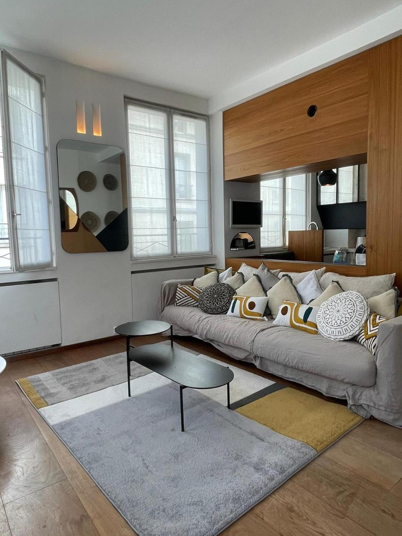 155 - Urban Luxury Flat In Parisアパートメント エクステリア 写真